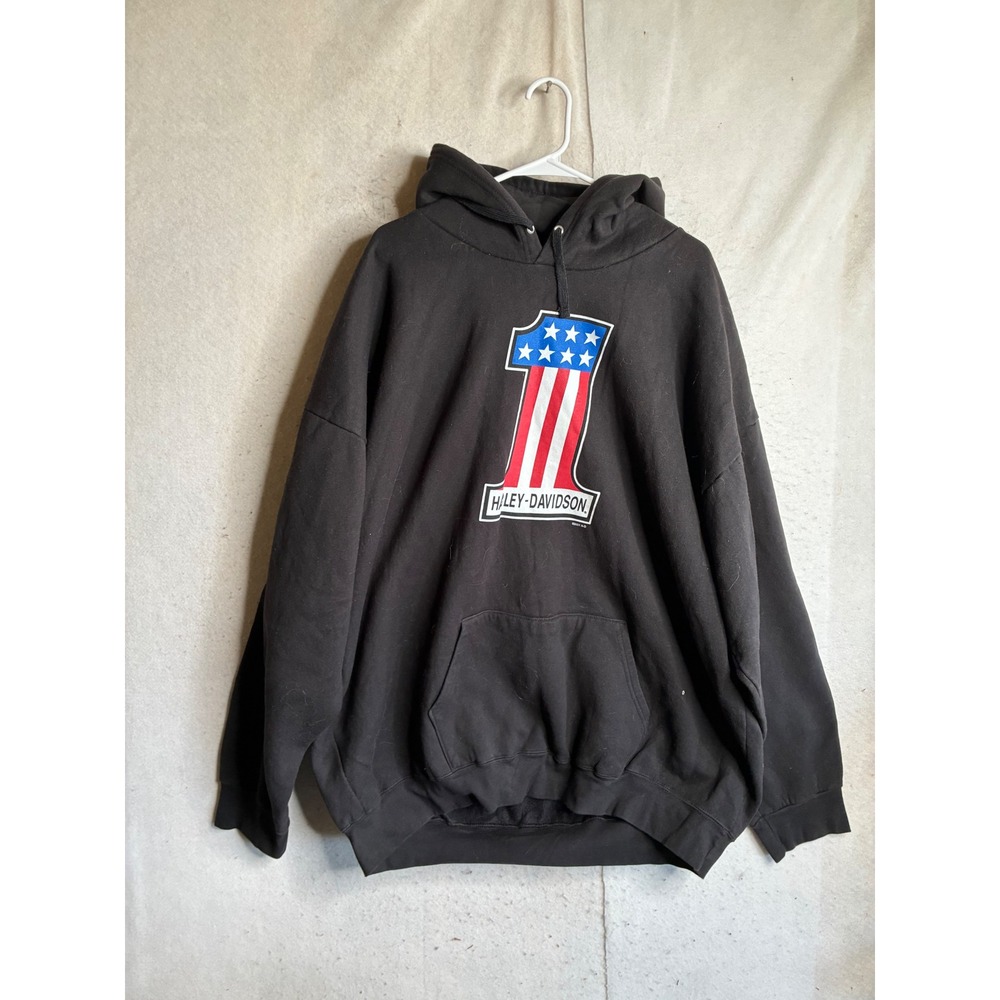Harley-Davidson High Desert Boise Idaho Number 1 Logo Hoodie Black Pullover